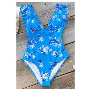 Royal Elegance One-Piece Swimsuit